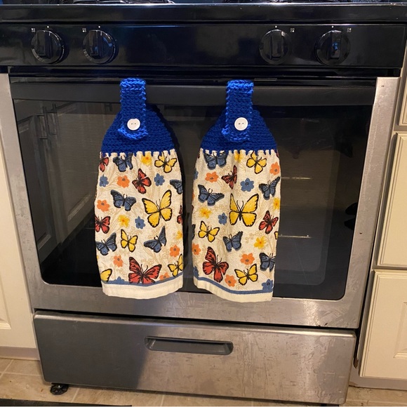 crochet towels handmade with love - Picture 2 of 2